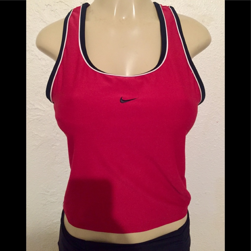 Nike red bra  sports top * small